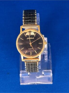 Landstroms Black & Gold Men’s Quartz Watch